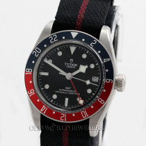 Tudor Black Bay GMT Ref 79830RB Pepsi Bezel Steel Black Dial